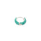 MEDITERRANEAN ENAMEL HUGGIE SILVER